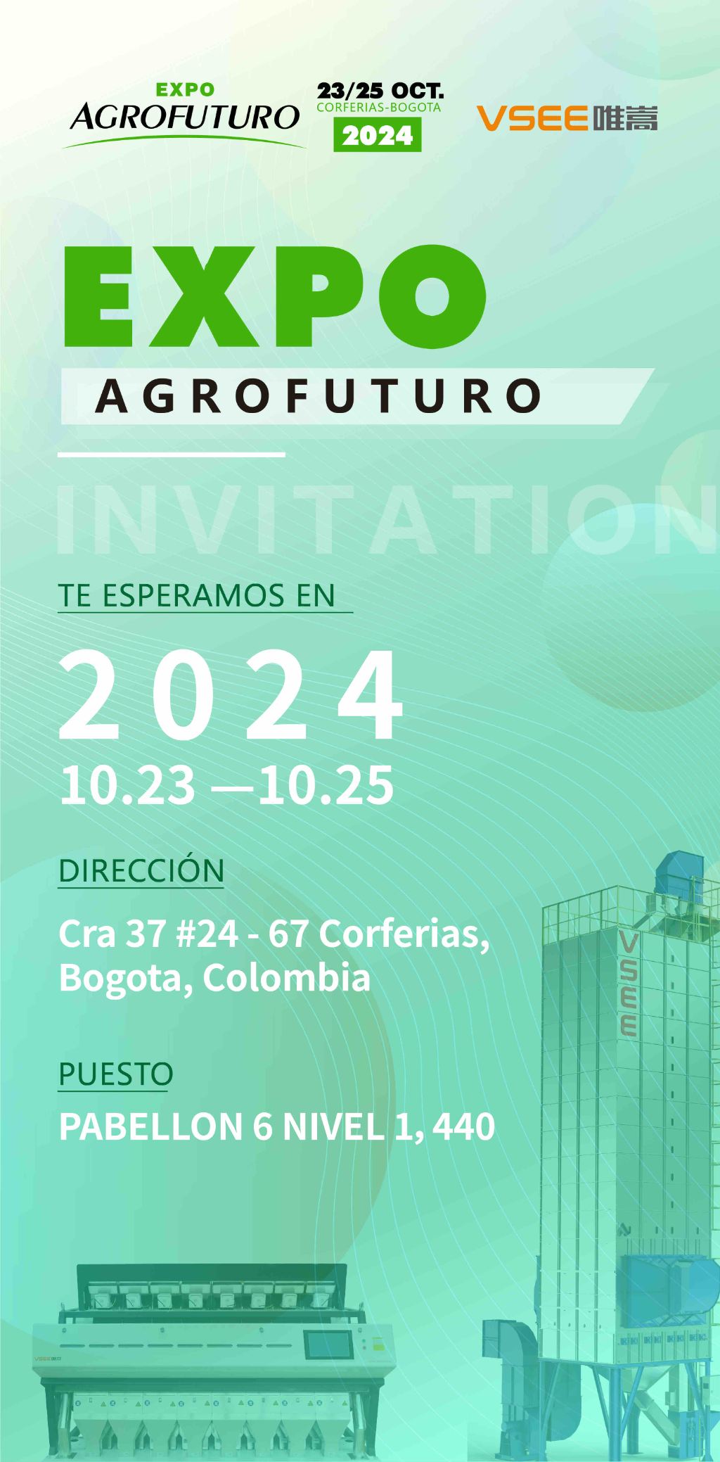 VSEE participated in the AGROFUTURO exhibition in Bogota, Colombia